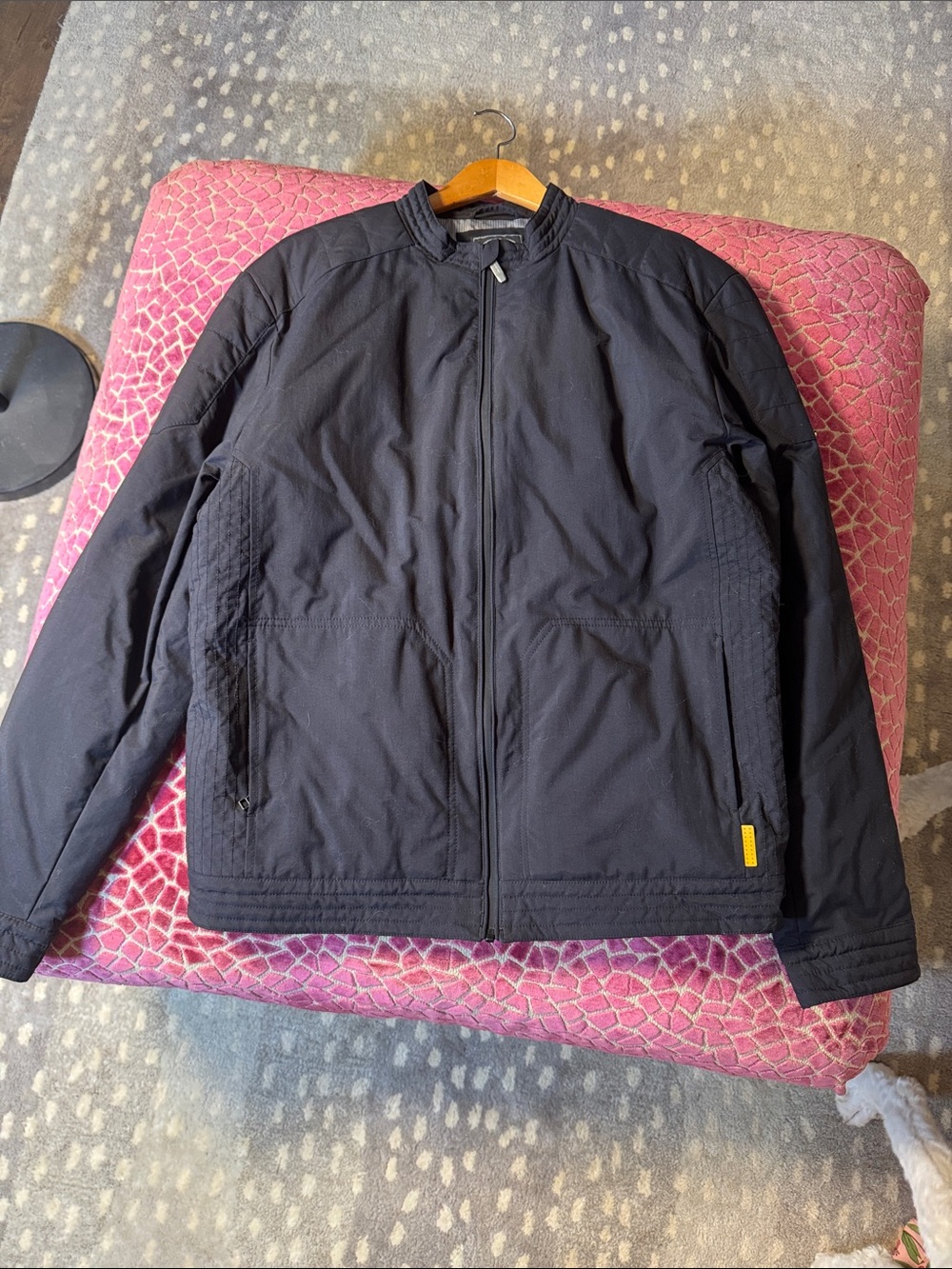 Land Rover Driver Black Men's Zip Jacket